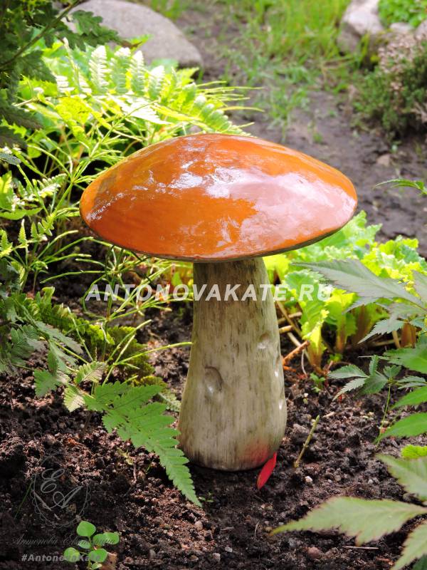 Декоративные грибы для сада своими руками: из чего и как